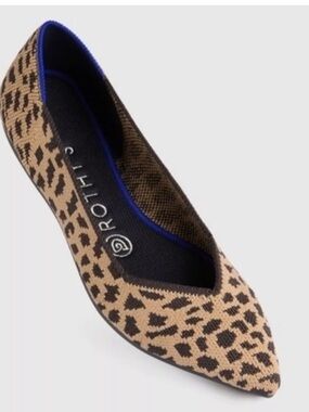 Rothy’s The Point leopard 8.5